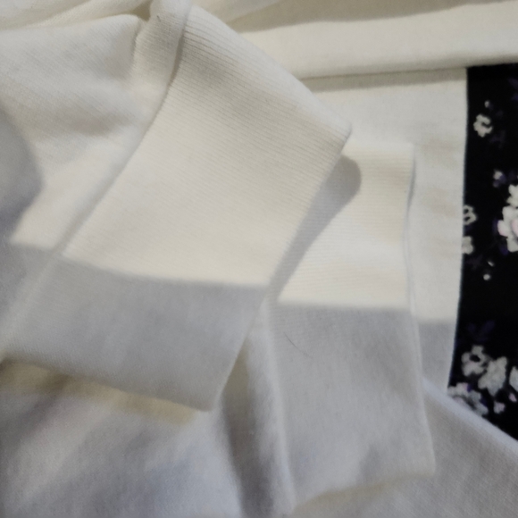 VS PINK SWEATSHIRT floral  OUTFIT.  sweatshirt oversized large, leggings XL - Picture 7 of 14